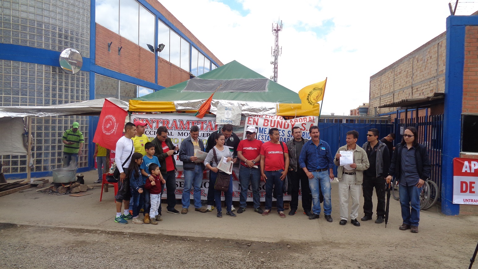 Triunfa Huelga En Bundy Pst Colombia - 