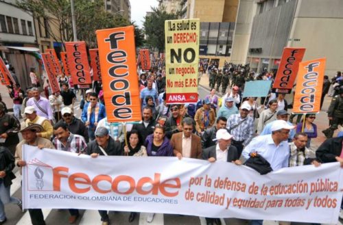 Carta abierta a Fecode y sus filiales: Solidaridad de clase y lucha por la vida